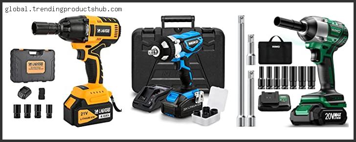 Top 10 Best Cordless Impact Wrench For Automotive Use With Buying Guide