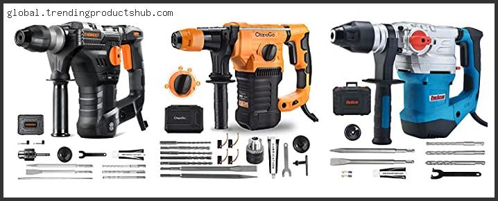 Best Rotary Hammer Drills For Heavy Duty