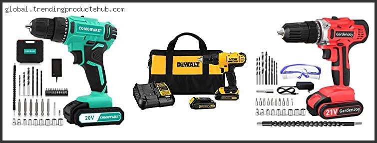 Top 10 Best Cordless Drill Under 100 – Available On Market