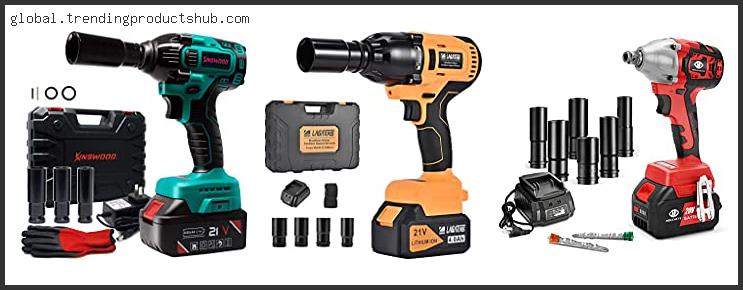 Top 10 Best Cordless Impact Driver For Lug Nuts With Expert Recommendation