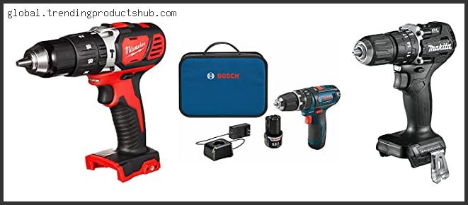Top 10 Best Compact Hammer Drill Based On Scores
