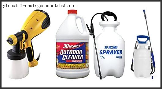 Top 10 Best Pump Sprayer For Deck Stain Reviews For You