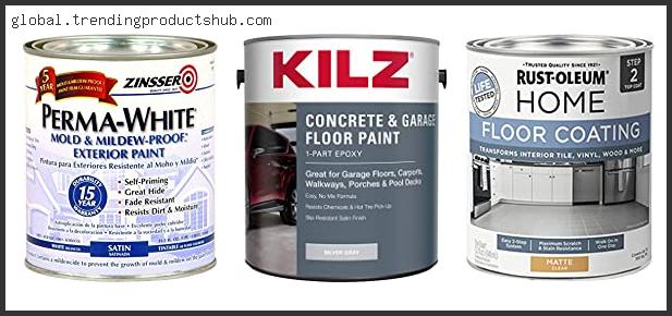 Top 10 Best Paint To Use On Concrete Basement Floor Based On User Rating