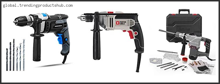 Top 10 Best Electric Hammer Drill Reviews With Scores