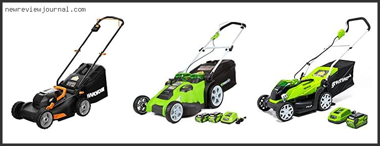 Deals For Best Battery Operated Push Mower Reviews With Products List