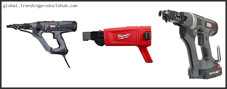 Top 10 Best Auto-feed Drywall Screw Gun With Expert Recommendation