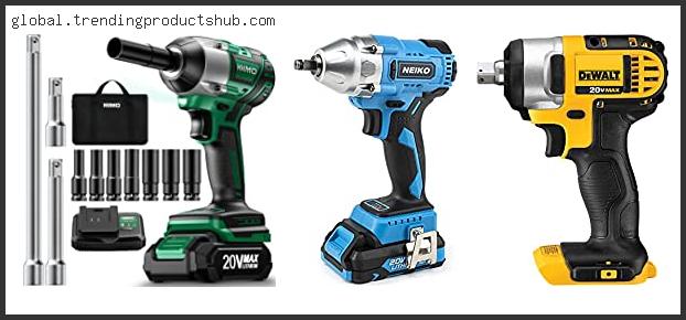 Best Cordless Impact Wrench For Automotive