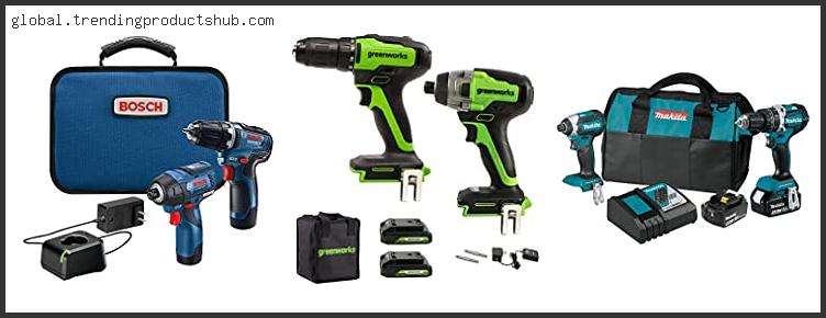 Best Brushless Drill And Impact Driver Combo