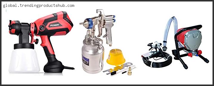 Best Spray Gun For Exterior Paint