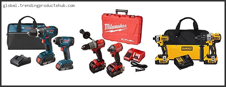 Top 10 Best Impact Driver And Drill Combo – To Buy Online