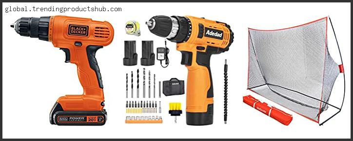 Top 10 Best Drill Driver Combo For Home Use Based On User Rating