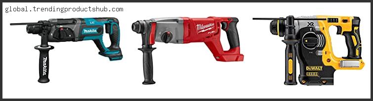 Top 10 Best Cordless Sds Drill Reviews With Products List
