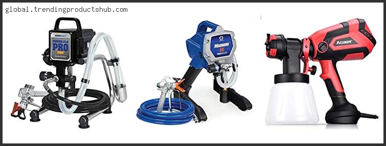 Top 10 Best Airless Paint Sprayer For Cabinets – Available On Market