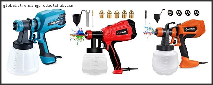 Top 10 Best Spray Gun For Painting Cabinets – To Buy Online