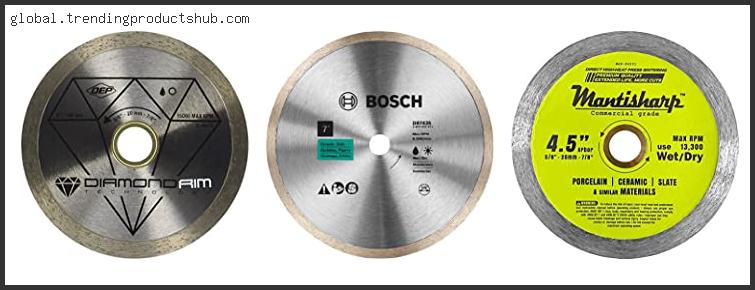 Top 10 Best Tile Saw Blade For Slate – Available On Market