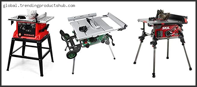 Top 10 Best Large Capacity Portable Table Saw With Expert Recommendation