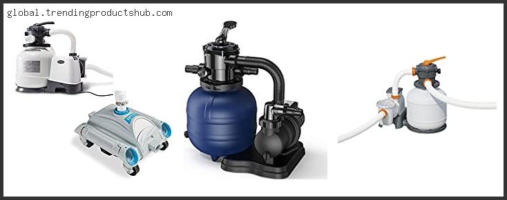 Top 10 Best Sand Filter For Coleman Pool Based On Scores