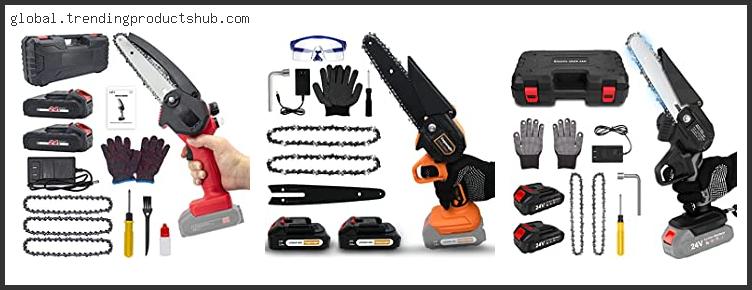 Top 10 Best Lightweight Cordless Chainsaw Based On User Rating
