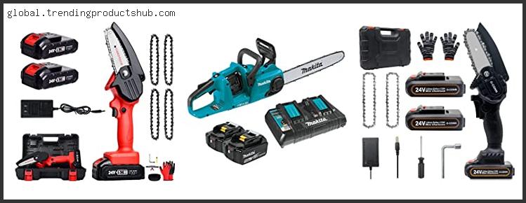 Top 10 Best Ion Chainsaw Reviews With Scores