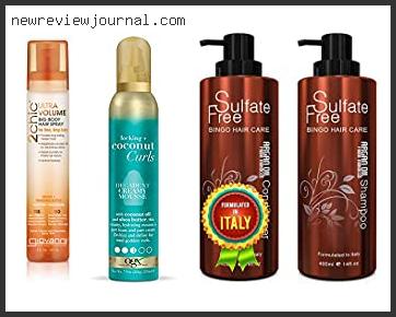 Best Natural Hair Products Without Alcohol