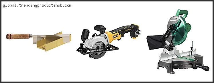 Top 10 Best Miter Saw For 2×10 Based On Scores