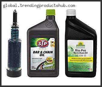 Top 10 Best Lube For Chainsaw Reviews With Products List