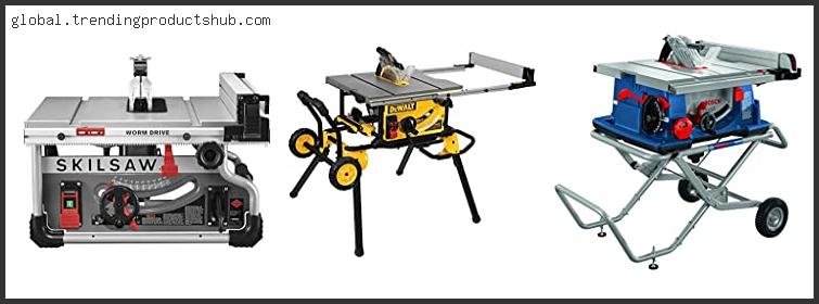 Top 10 Best Compact Worksite Table Saw With Buying Guide