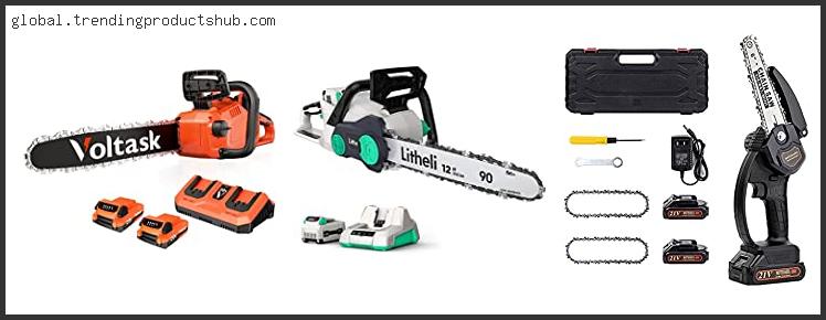 Best Lithium Powered Chainsaw