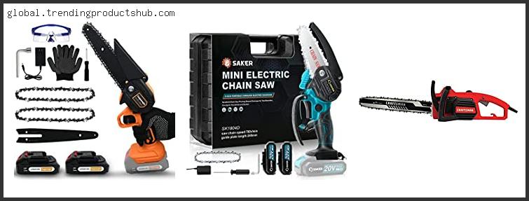 Top 10 Best Lightweight Electric Chainsaw Based On Customer Ratings