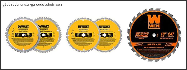 Top 10 Best Miter Saw Blade For Framing Reviews With Products List