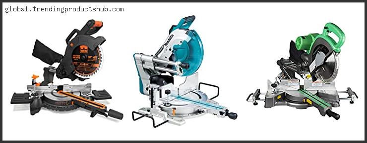 Best Sliding Miter Saw With Table