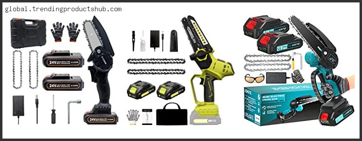 Top 10 Best Mini Chainsaw Cordless Reviews For You