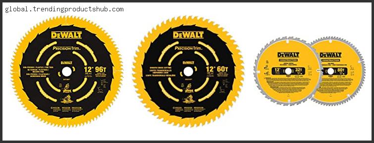 Top 10 Best Miter Saw Blade For Trim Based On Customer Ratings