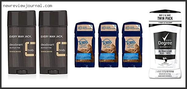 Top 10 Best Mens Underarm Deodorant Based On User Rating