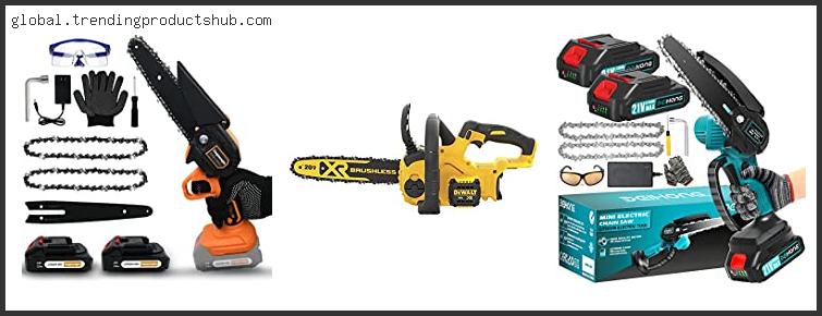Top 10 Best Small Cordless Chainsaw Based On Customer Ratings