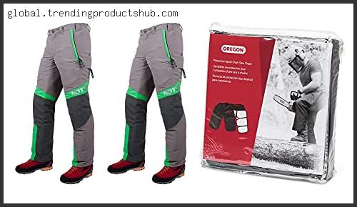 Top 10 Best Lightweight Chainsaw Trousers – Available On Market