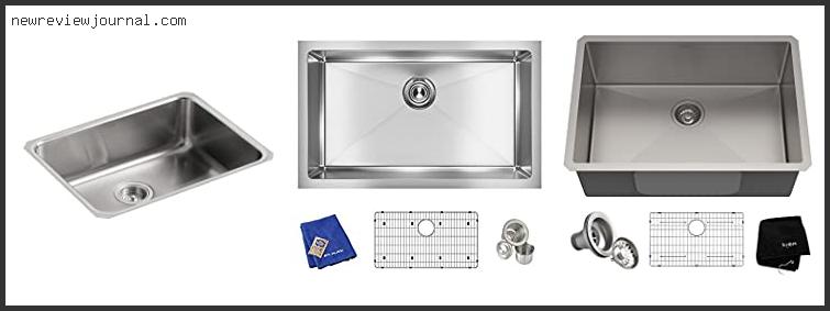 Guide For 8 Inch Deep Undermount Kitchen Sink Based On Scores