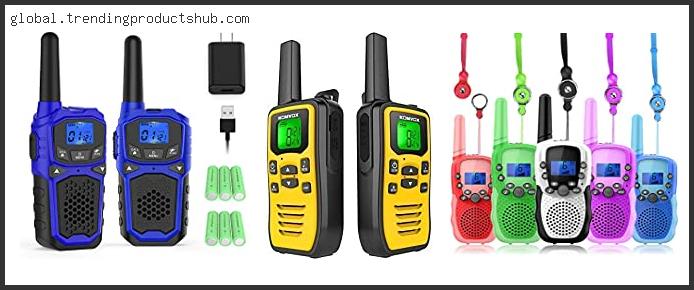Top 10 Best Walkie Talkie For Camping With Expert Recommendation