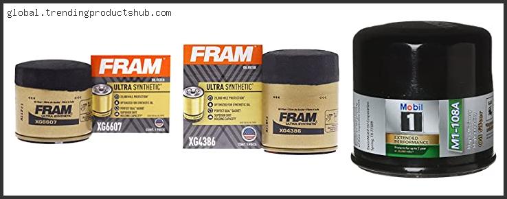 Top 10 Best Oil Filters For Synthetic Oil Reviews With Scores