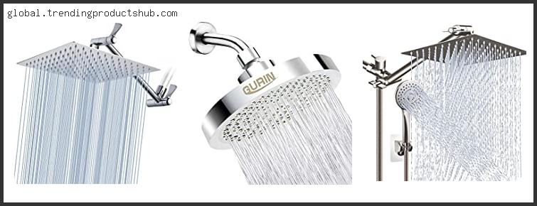 Top 10 Best Rain Shower Head For Low Water Pressure Based On Customer Ratings