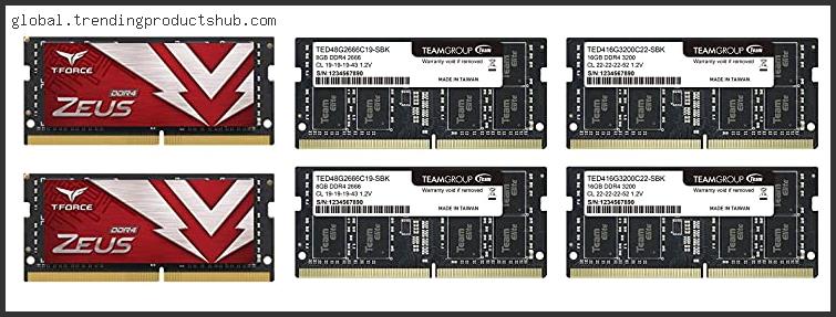 Top 10 Best Ram For Laptop Reviews With Scores