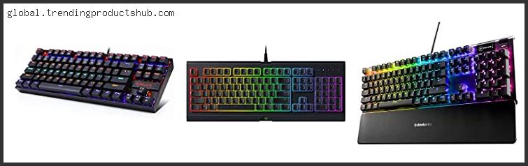 Top 10 Best Rated Gaming Keyboard Based On Scores