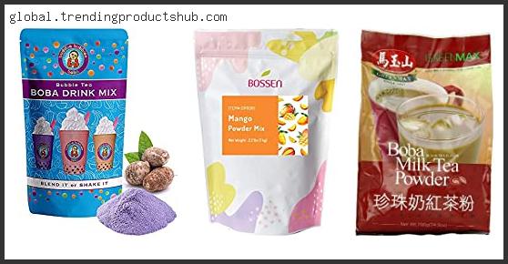 Top 10 Best Boba Powder Reviews For You