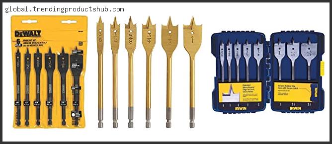 Top 10 Best Spade Bit Set With Expert Recommendation