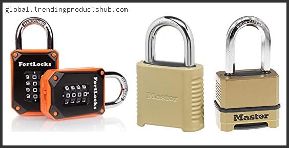 Best Weatherproof Combination Lock