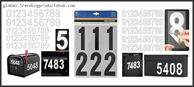 Top 10 Best Mailbox Numbers Based On Scores