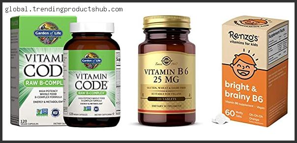 Top 10 Best Vitamin B6 Brand With Buying Guide