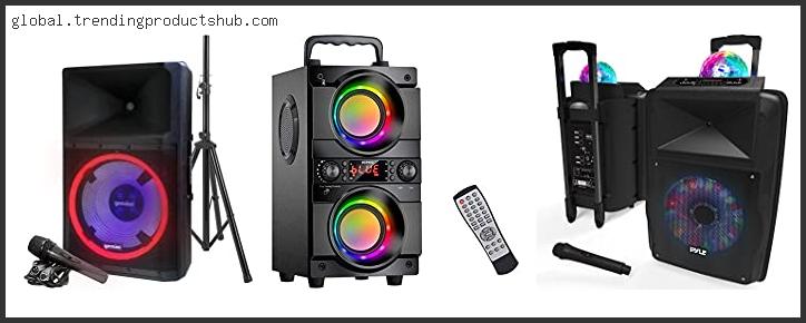Top 10 Best Outdoor Party Speakers Reviews With Products List