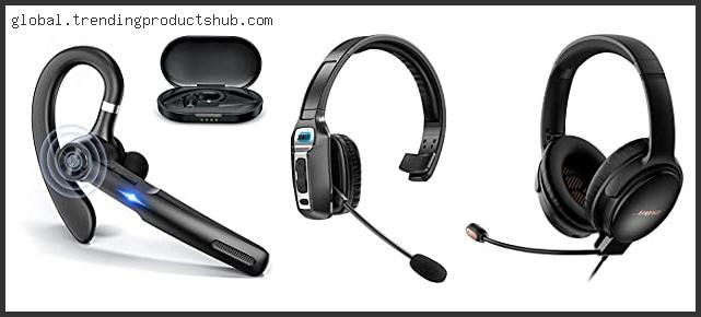 Best Bluetooth Headset For Truckers 2022-2023