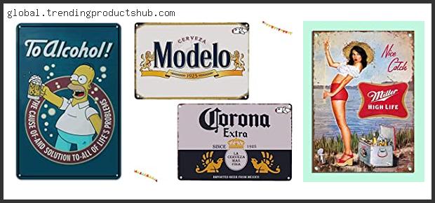 Top 10 Best Beer Signs Based On Scores